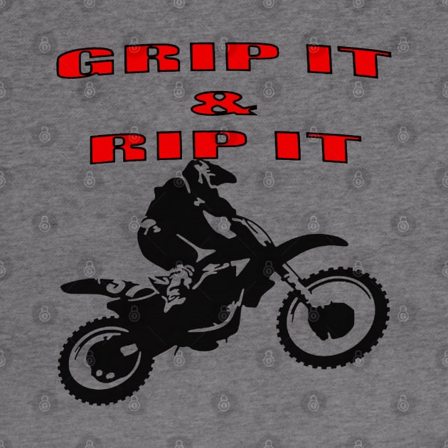 Grip It and Rip It Dirt Bike Racer by taiche